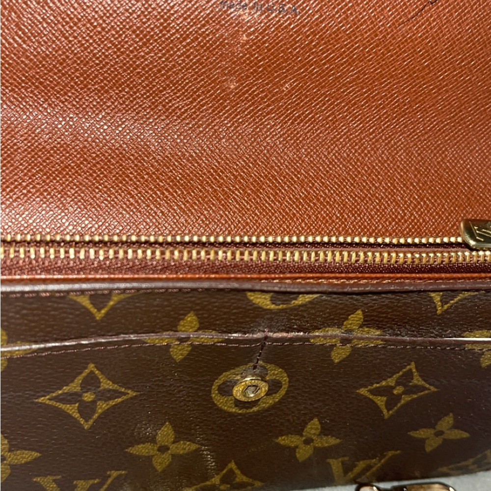 Louis Vuitton Dark Brown Monogram Wallet - Picture 13 of 16